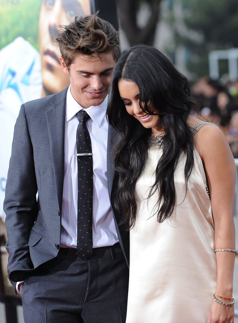Off screen, he was still being ridiculously cute with Vanessa.