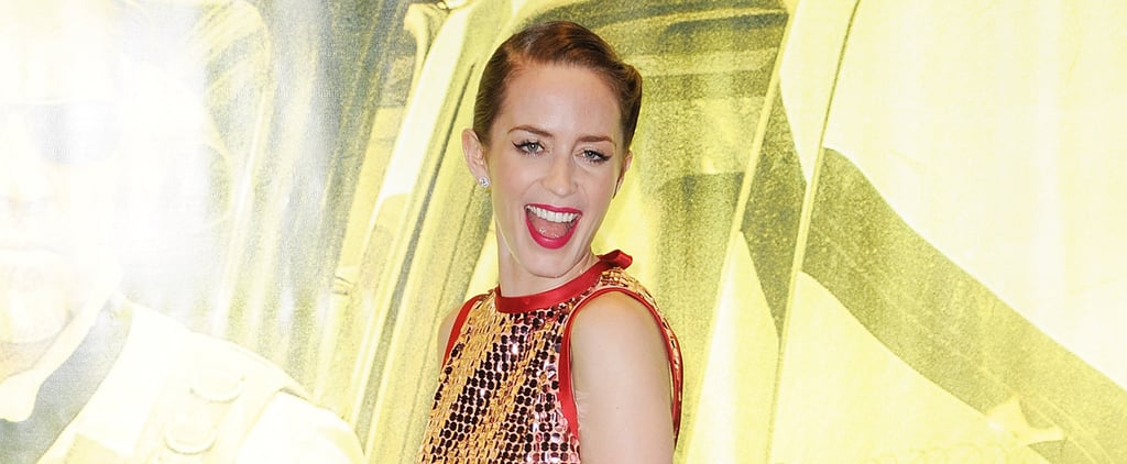 Emily Blunt Attends the Sicario Premiere in London