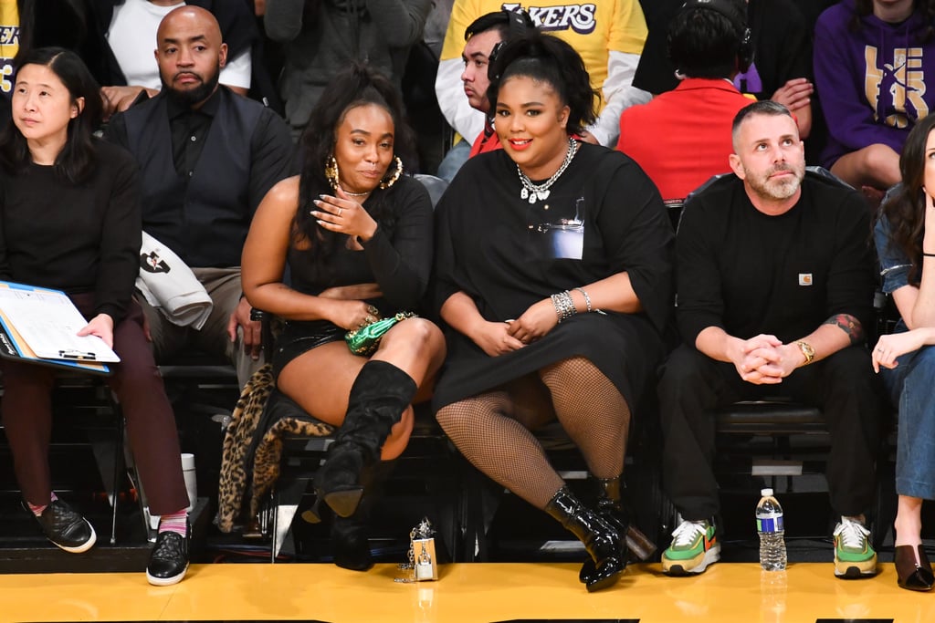 See Lizzo Twerk Courtside at the LA Lakers Game See Lizzo Twerk Courtside at the LA Lakers Game