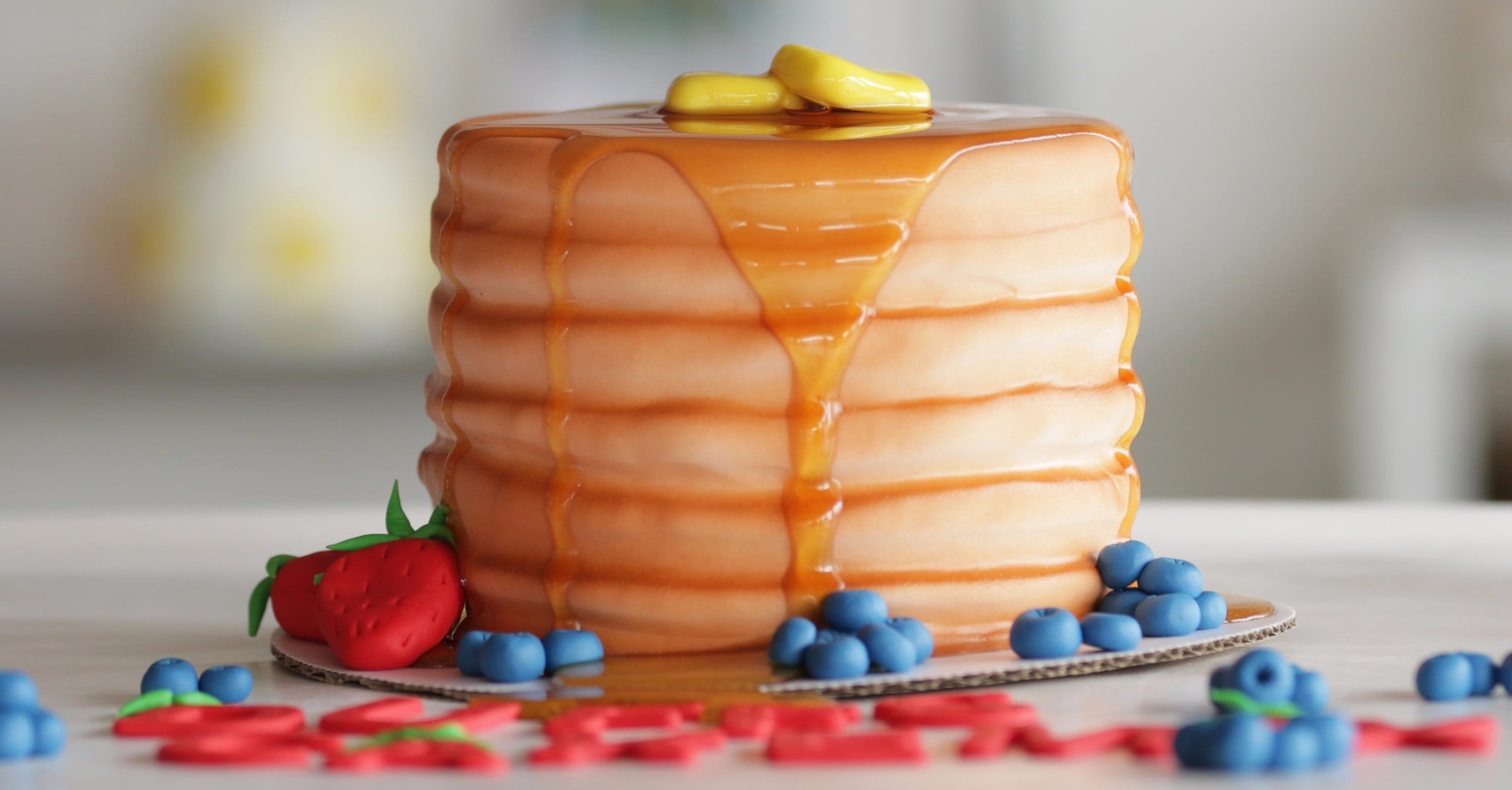 Pancake Cake Tutorial POPSUGAR Food