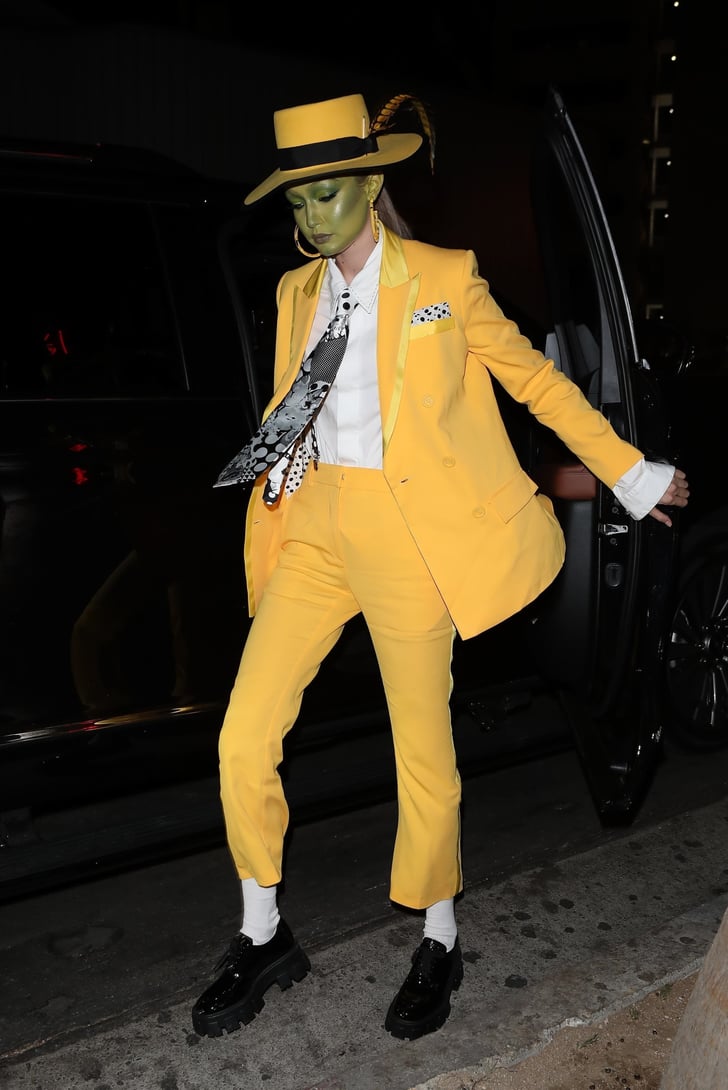 Gigi Hadid's The Mask Halloween Costume Gigi Hadid The Mask Halloween