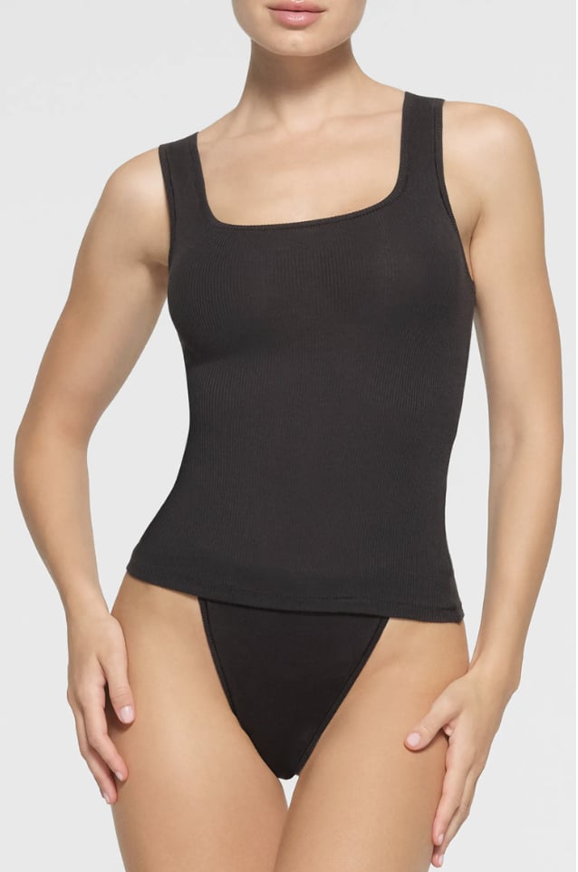 Skims Cotton Rib Long Tank