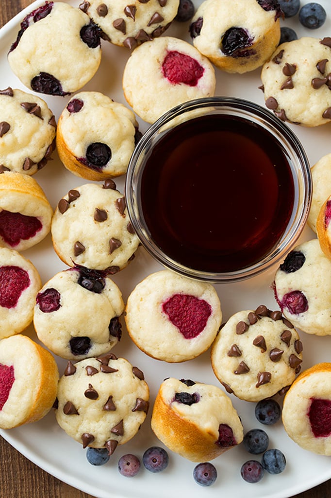 Mini Muffin Pancake Bites | Weekend Breakfast Recipes | POPSUGAR Food ...