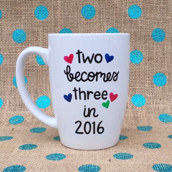 Two Becomes Three Mug