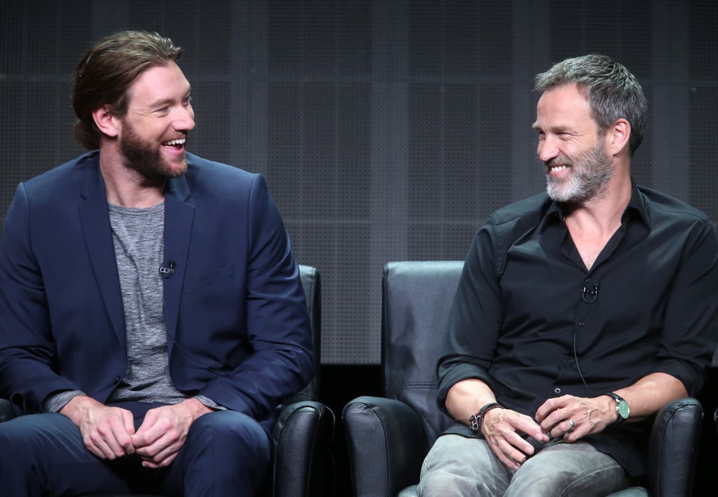 He and Stephen shared a laugh when they chatted on stage.