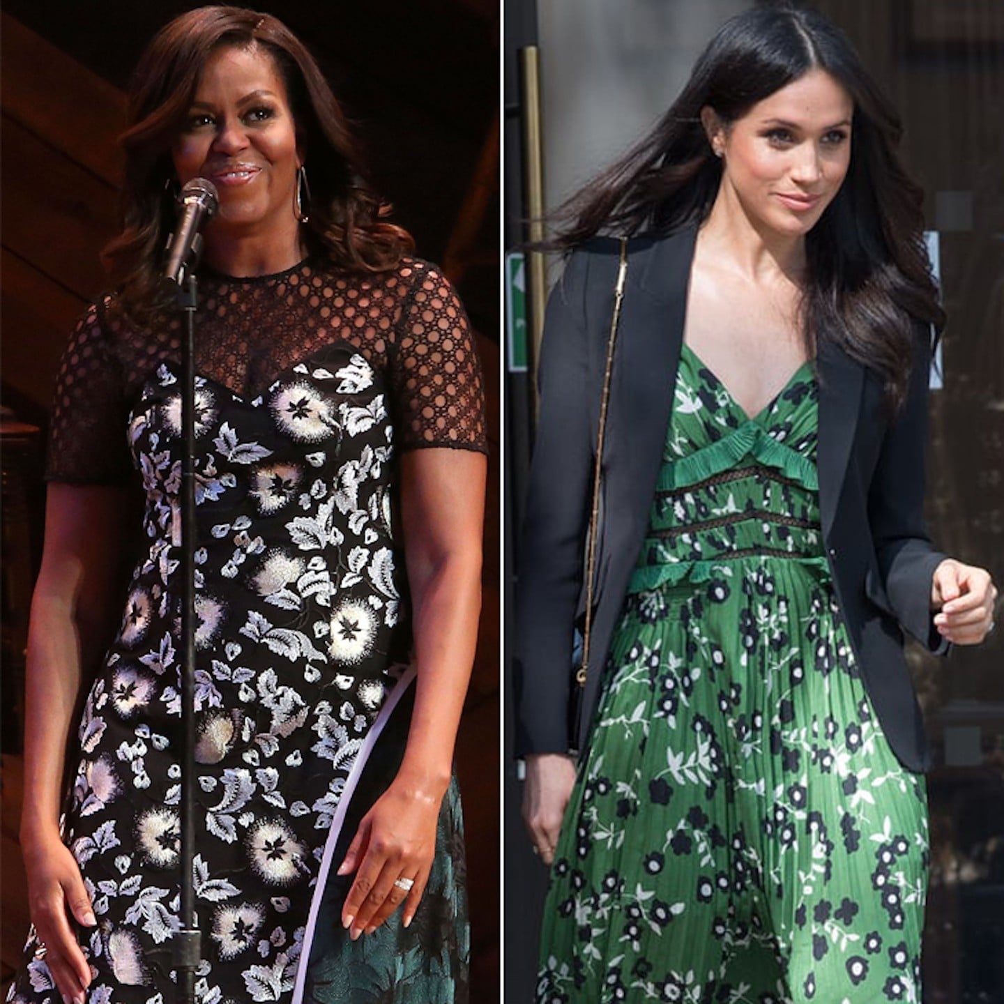 Michelle Obama wears gown by Brandon Maxwell, Gaga stylist