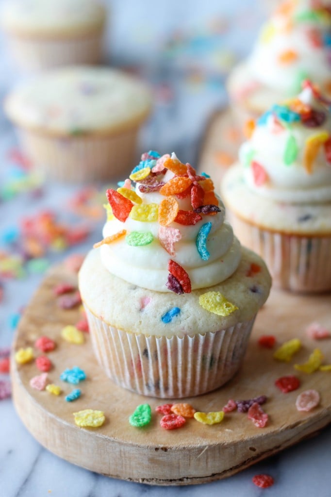 Fruity Pebbles Cupcakes Fruity Pebbles Cupcakes