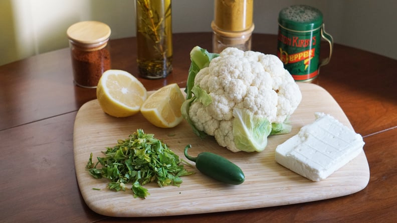 roasted whole cauliflower recipe: ingredients