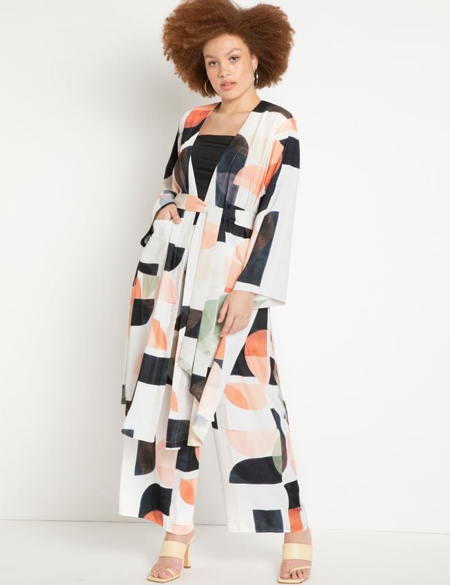 Eloquii Dropped Shoulder Duster