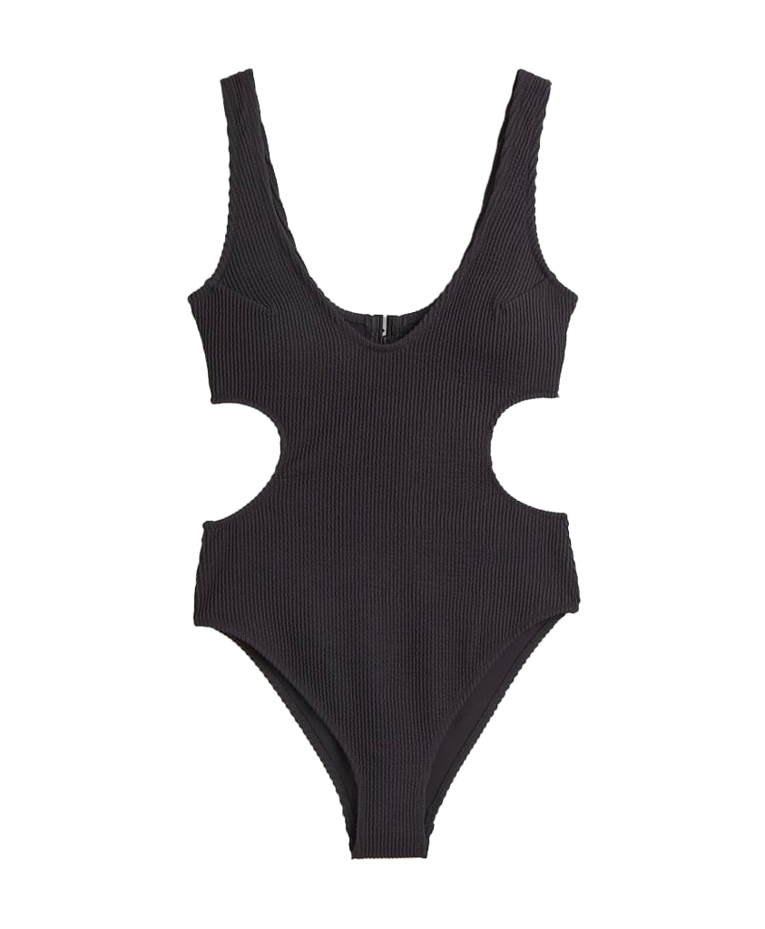 Padded-Cup Cut-Out Swimsuit