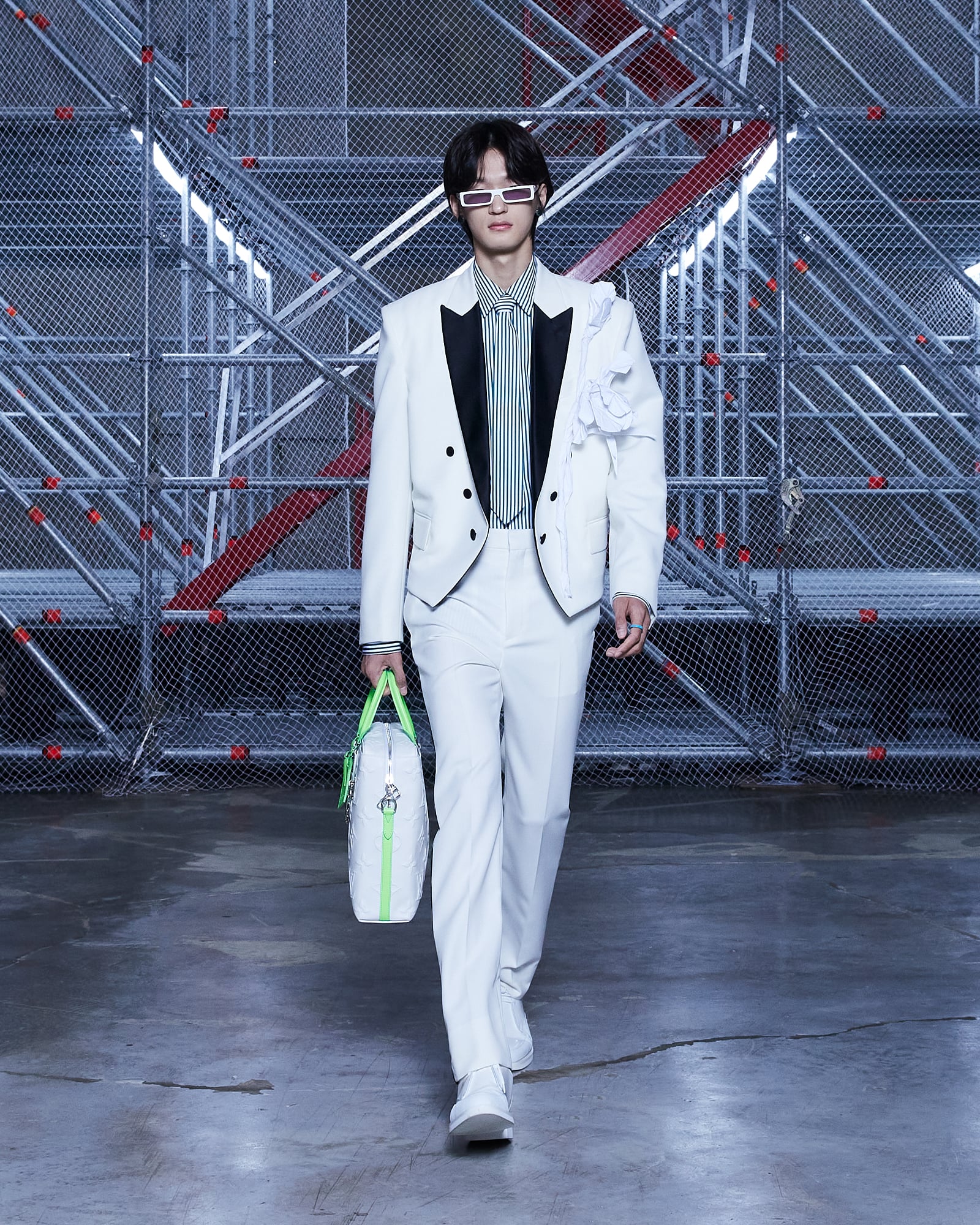 BTS Walk in Louis Vuitton's Fall/Winter 2021 Men's Fashion Show in Seoul
