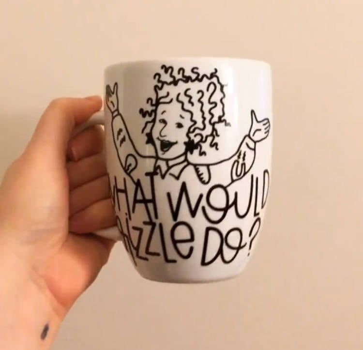 What Would Frizzle Do? Mug ($4)
