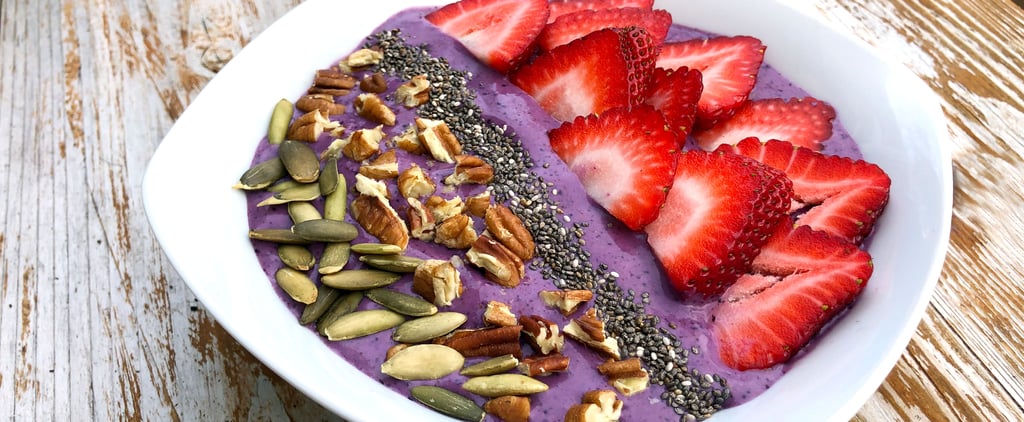 This Protein-Packed Smoothie Bowl Is Lower in Carbs, but It's High in Vibrant Berry Flavor