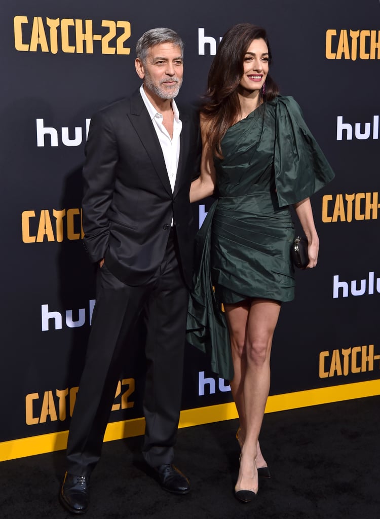 Amal Clooney Green Oscar de la Renta Dress May 2019