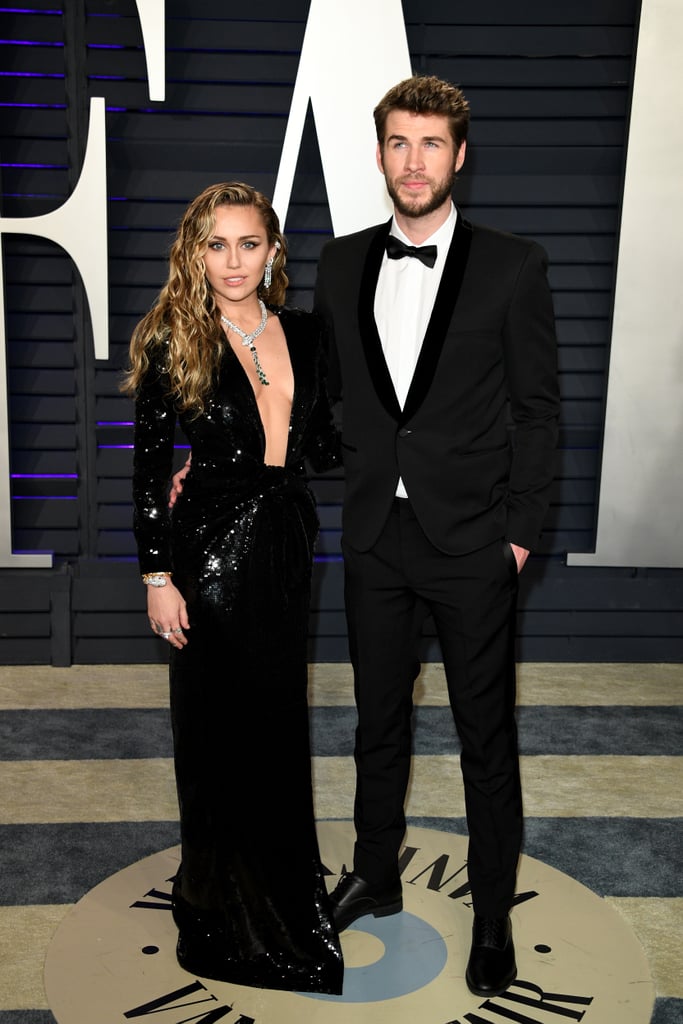 Miley Cyrus and Liam Hemsworth at 2019 Oscars Afterparty