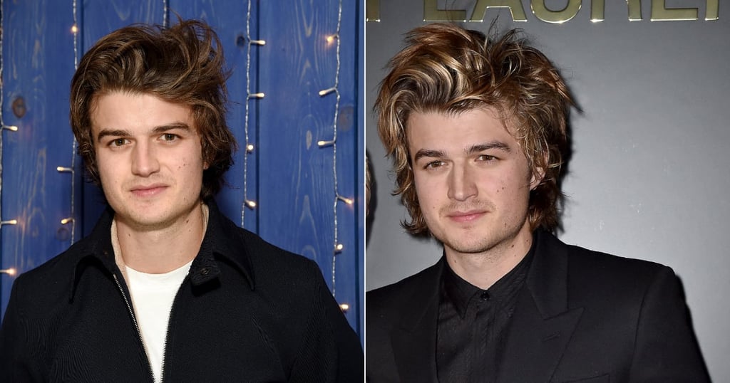 Joe Keery Debuts Blonde Highlights February 2020