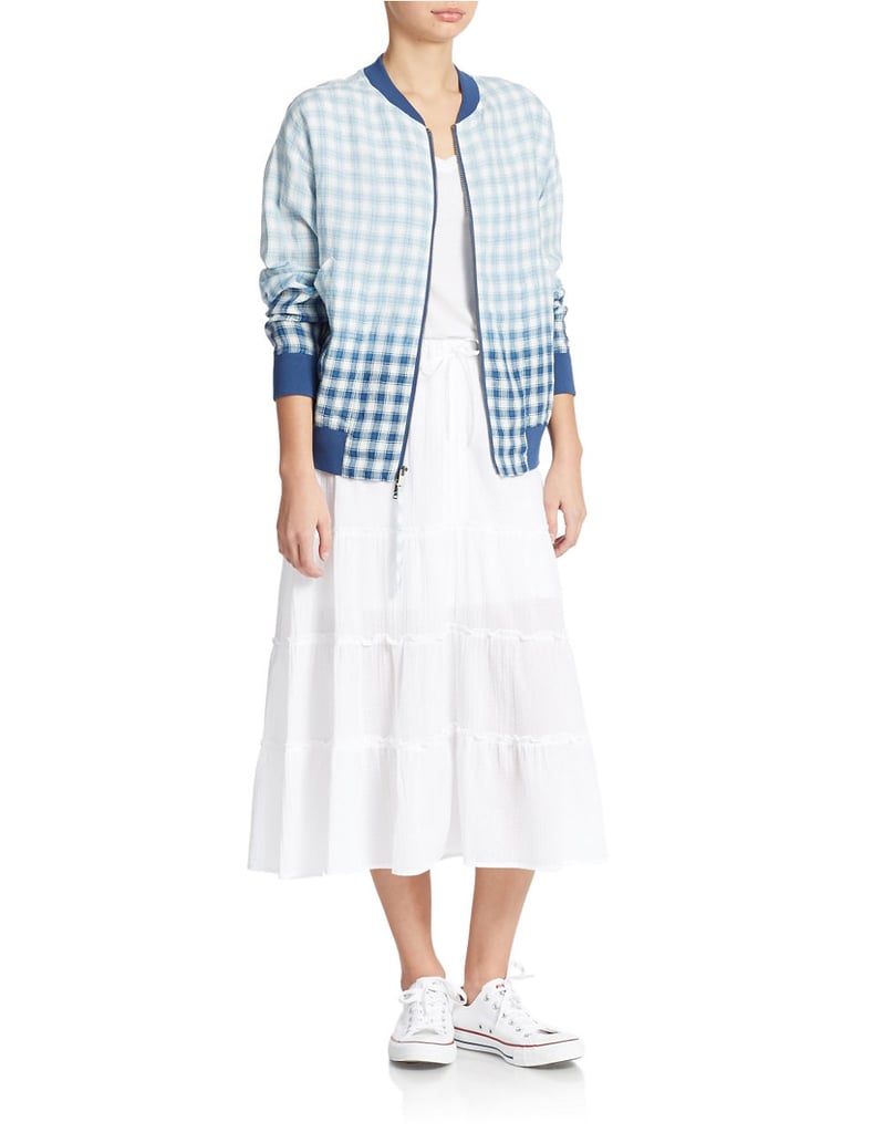 DKNY Pure Check Bomber Jacket ($395)
