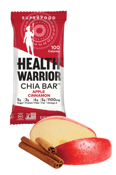 Health Warrior Apple Cinnamon Chia Bar