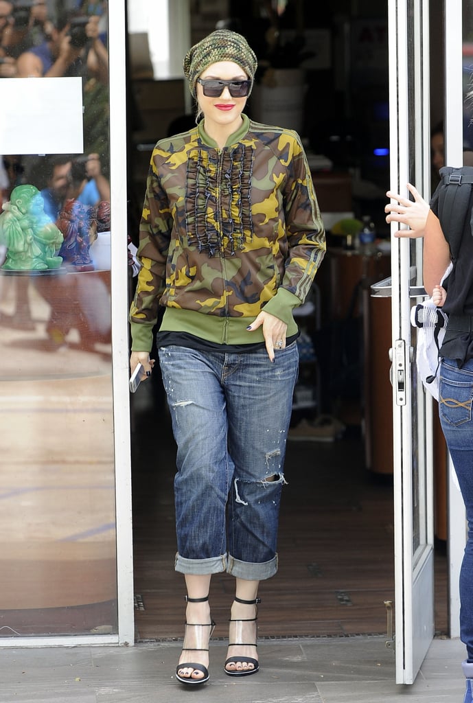 On Friday, Gwen Stefani ran errands around LA.