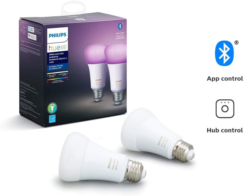 Philips Hue White and Color Ambiance Smart Bulbs