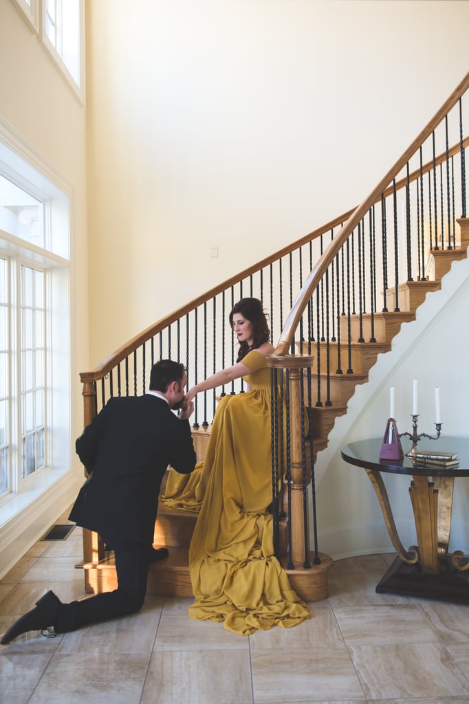 Beauty and the Beast Engagement Shoot