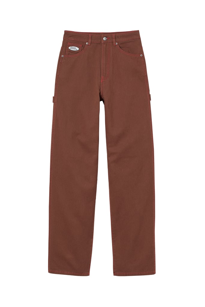 Classic Brown Trousers: No Fear x H&M Wide-leg Twill Pants