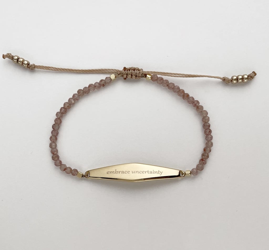 Presently Gold Rutilated Quartz Gemstone Bracelet