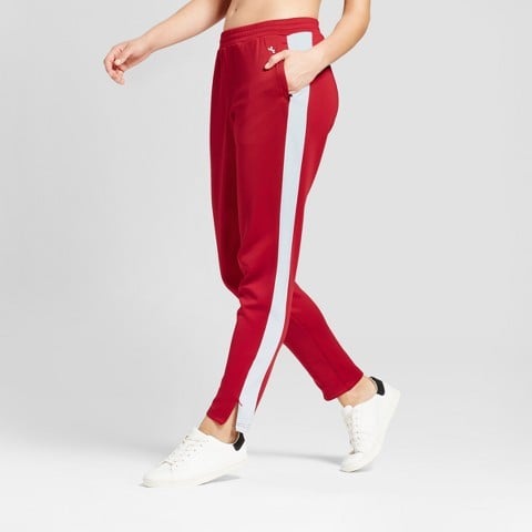 Size Medium Joy Lab Red Women's Leggings - Janky Gear