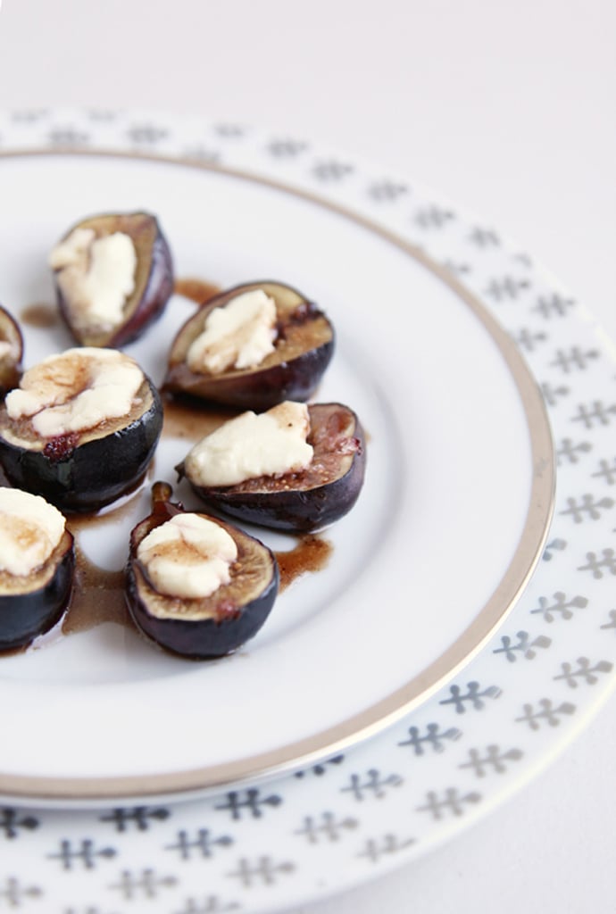 Easter Appetizer Idea: Roasted Figs With Goat Cheese