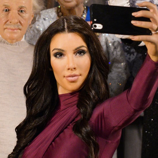 Kim Kardashian's Wax Figure Taking a Selfie