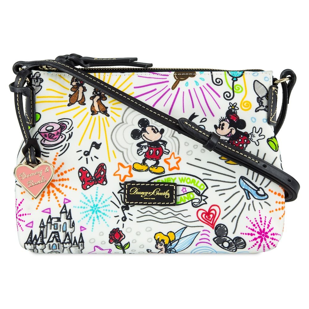 Disney Sketch Nylon Crossbody Bag by Dooney & Bourke