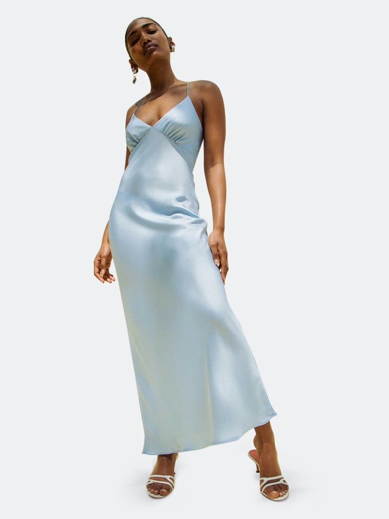 Shop Similar Blue Slip Dresses