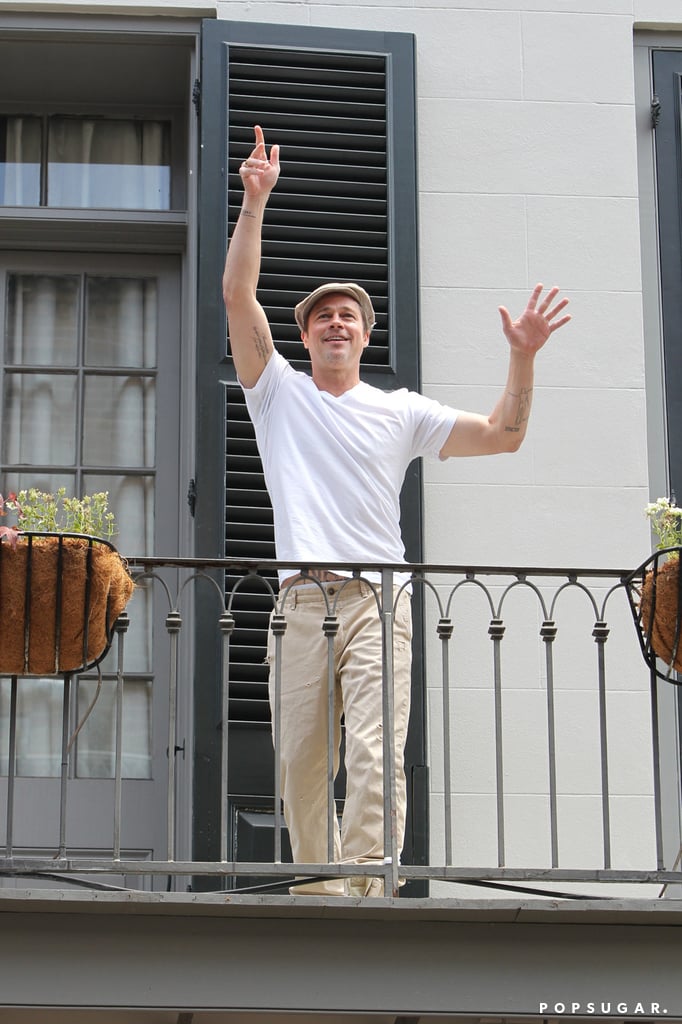 Brad Pitt in New Orleans For 2014 Make It Right Gala