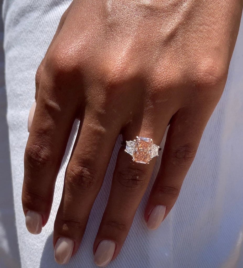 Glam and Gems Fancy Intense Pink Lab Diamond Ring ($8,940, originally $14,900)