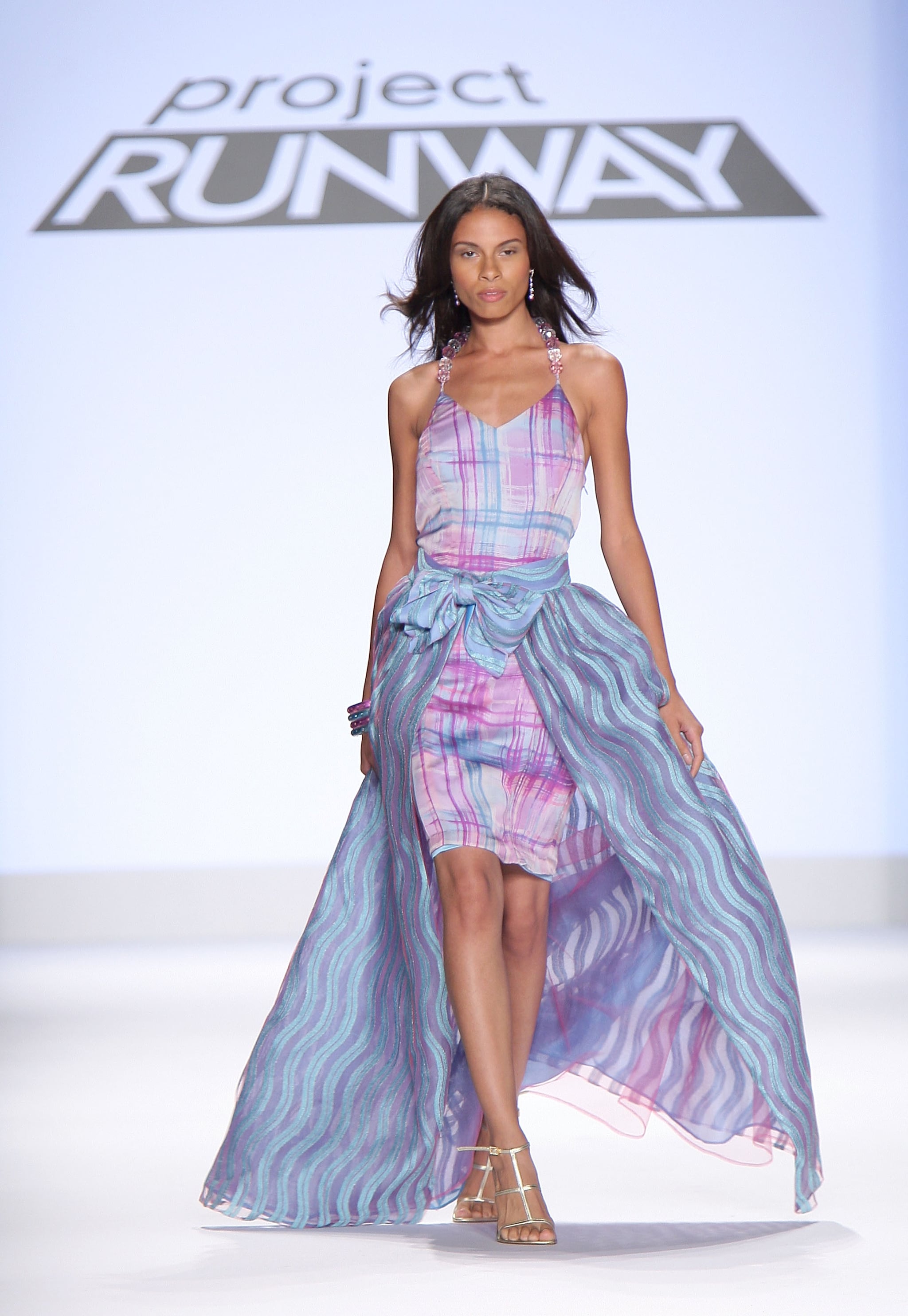 The Project Runway Season Five Finale Runway Show Popsugar Fashion