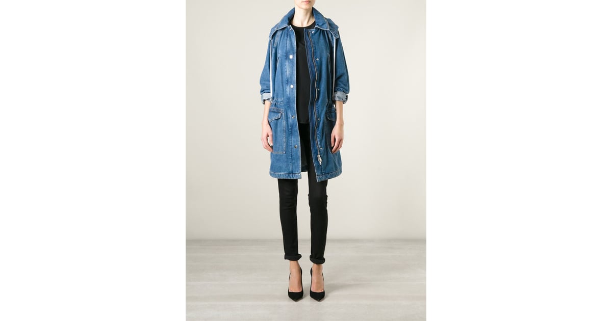 Love Moschino Denim Hooded Parka ($555) | The Best Spring Jackets ...