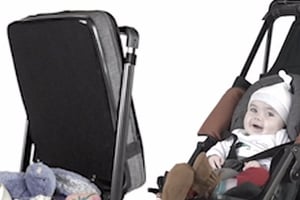 This Carry-On Suitcase Is a Stroller in Disguise