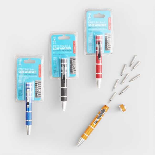 Eight-in-One Travel Screwdriver