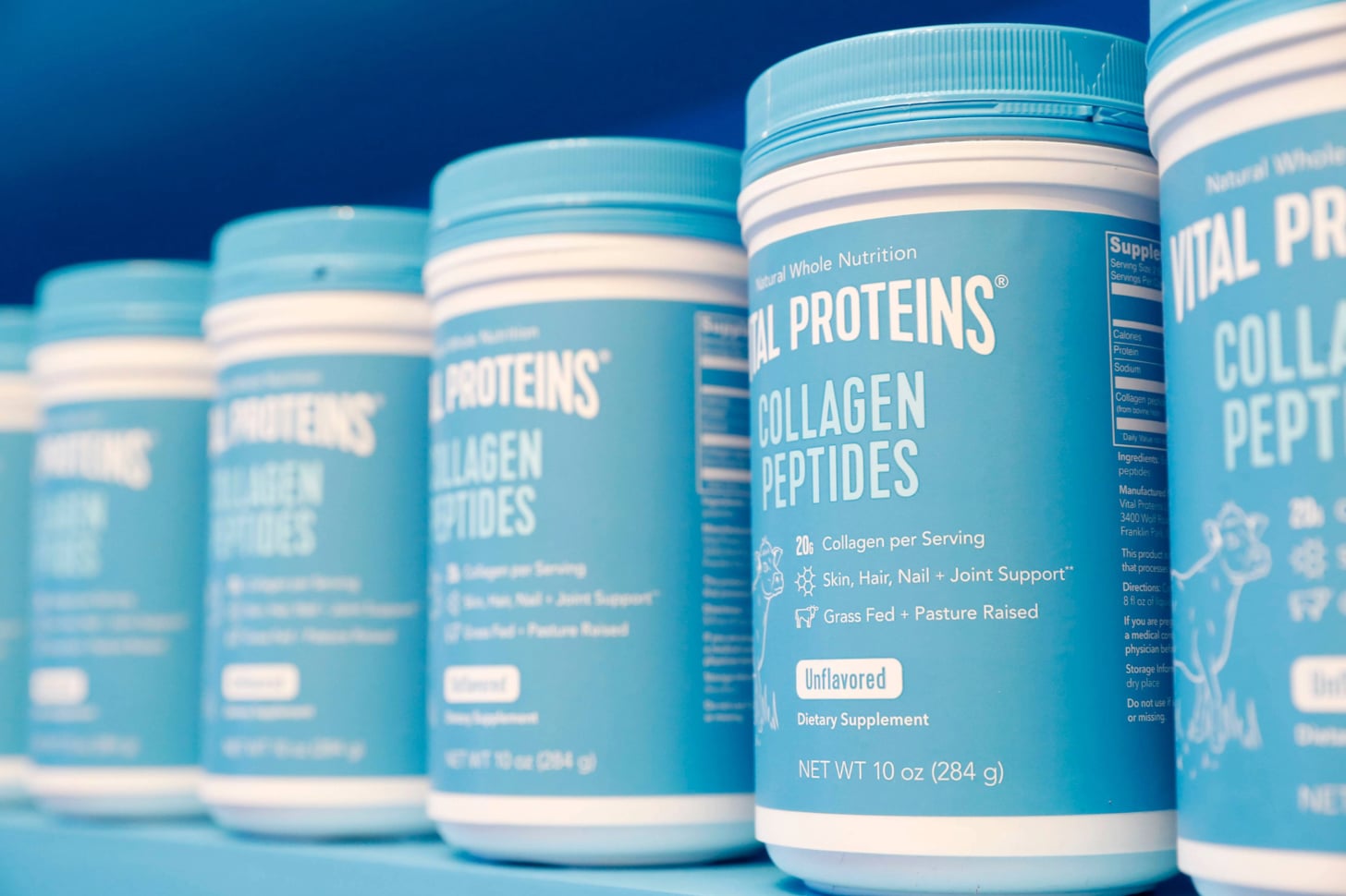 Vital Proteins Collagen Peptides Powder.