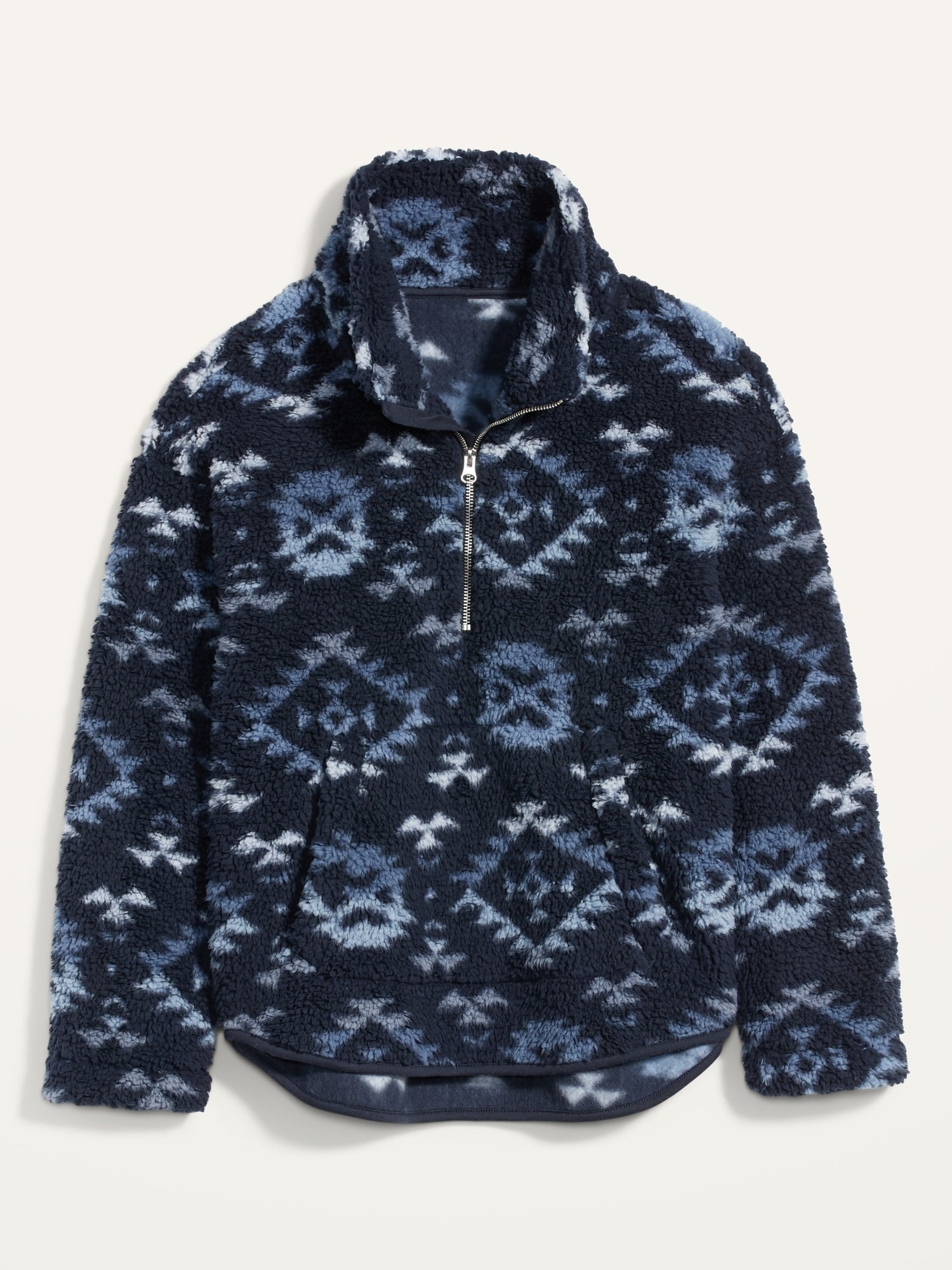 Old navy sherpa half zip new arrivals