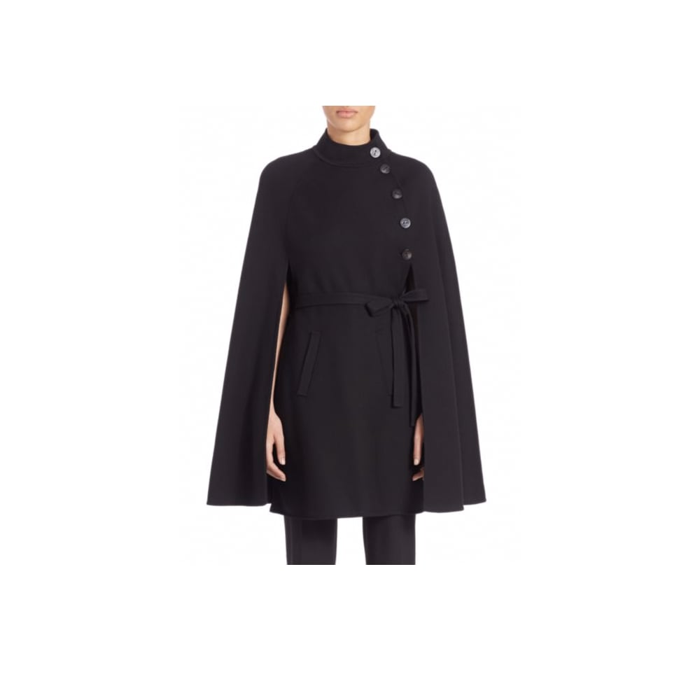 Carolina Herrera Wool Cape Coat ($2,490)