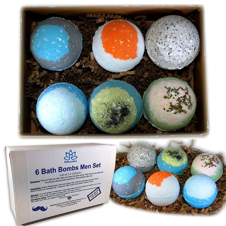 Organic Bath Bombs Gift Set For Men