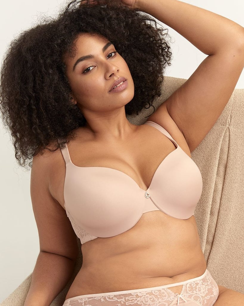 Lace Embellished Icon T-Shirt Bra in Rose Dust