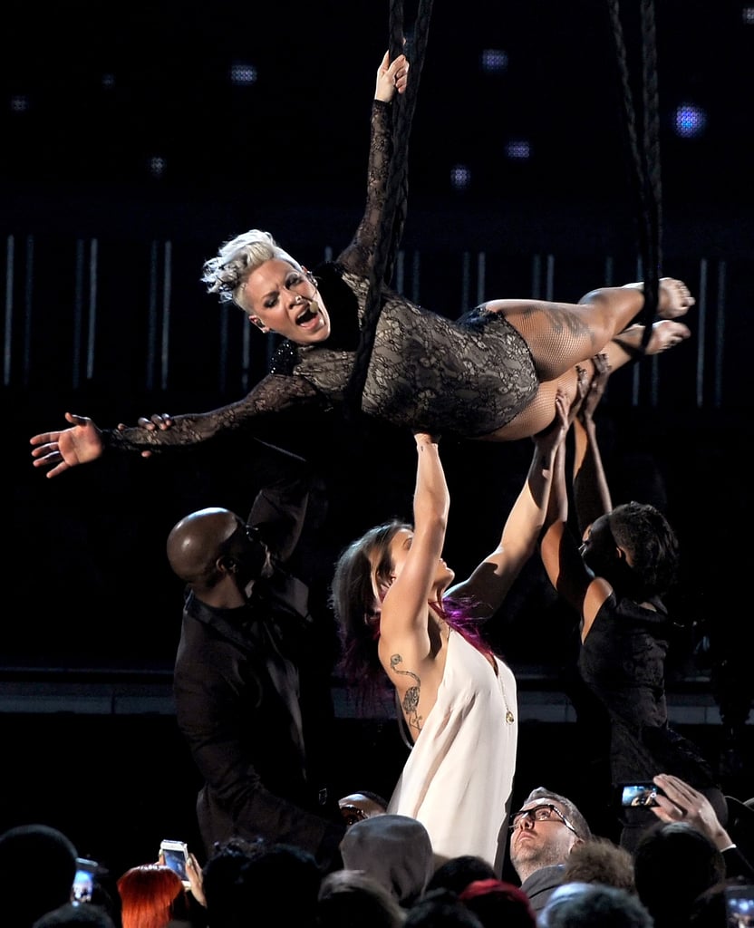 Pink at the Grammy Awards 2014