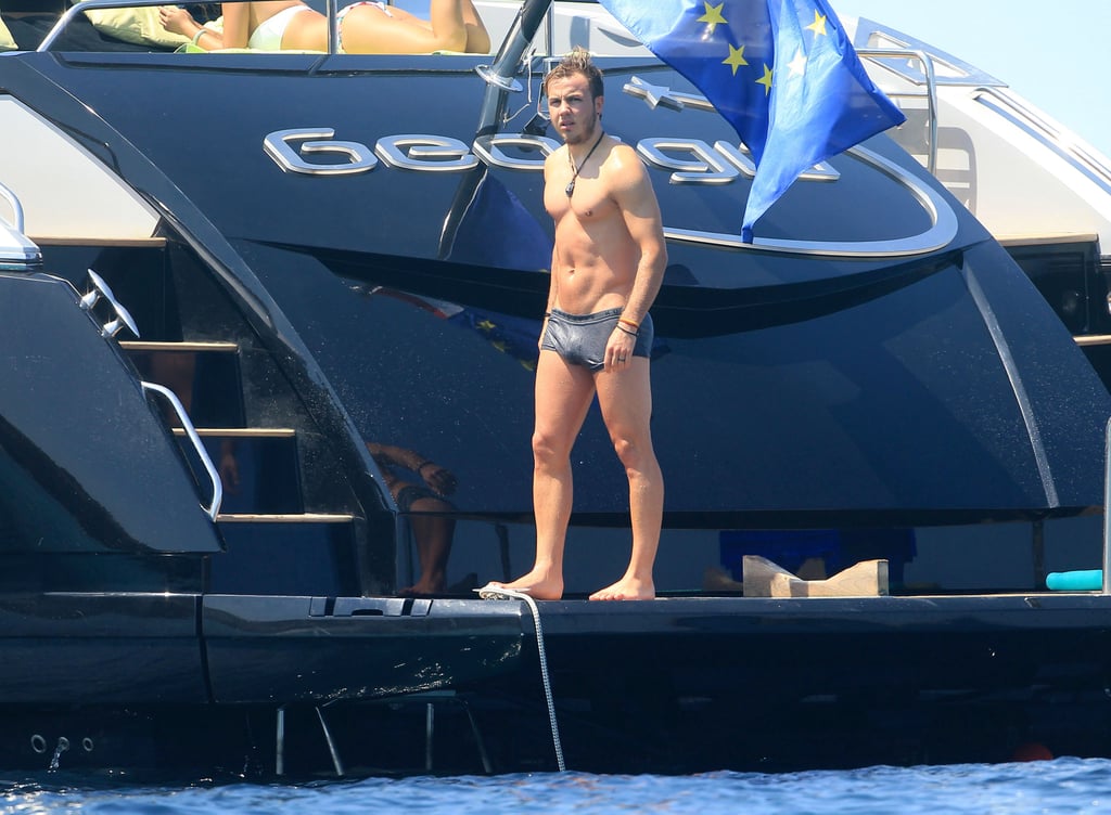 Mario Gotze in Ibiza With His Girlfriend After the World Cup