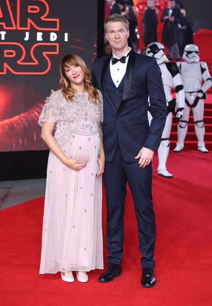 Pictured: Joonas Suotamo and guest. | Star Wars The Last Jedi London