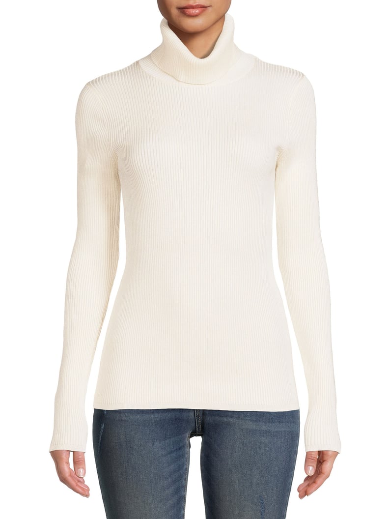 Time and Tru Women's Turtleneck Sweater