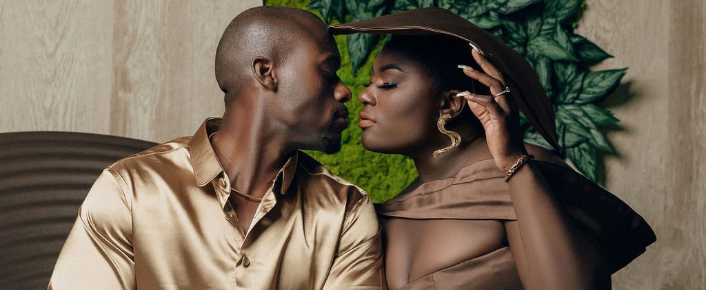 Danielle Brooks and Dennis Gelin's Engagement Photos Have It All — Motorcycles, Pearls, and Chic Outfits