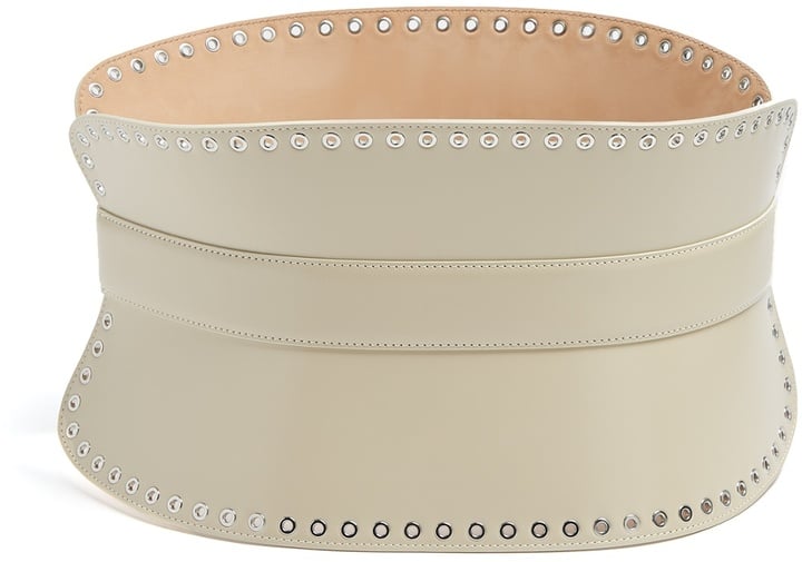 Alexander McQueen Grommet-Embellished Waist Belt
