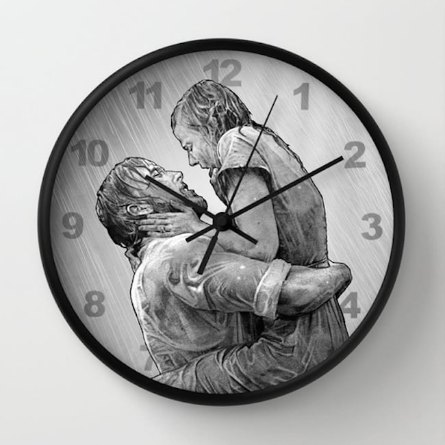 The Notebook Wall Clock